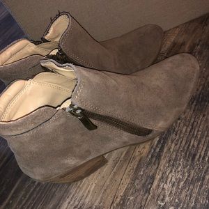 Brown booties
